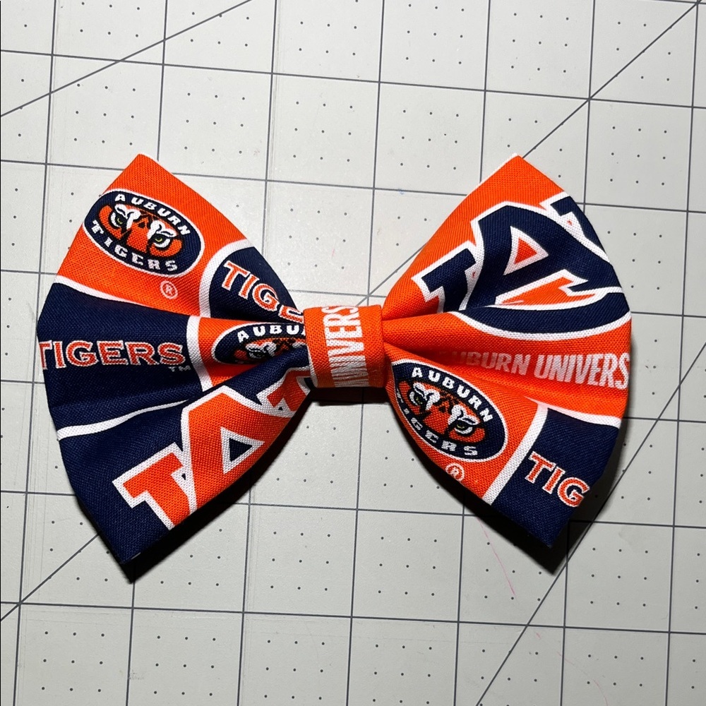 Kids Bow Tie - Orange and Blue